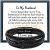 Cross Bracelet Gifts for Men Birthday Christmast Braided Leather Bracelet for Boyfriend Son Grandson Brother Son Men’s Christian Gifts 7.5/8.5/9 inches Wristband