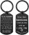 ENGZHI Drive Safe Handsome Keychain – Love Gifts for Him Husband Boyfriend Key Chains, Anniversary Men, Valentines Day