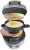 Hamilton Beach Breakfast Sandwich Maker with Egg Cooker Ring, Customize Ingredients, Perfect for English Muffins, Croissants, Mini Waffles, Single, Silver