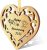 Happy 5th Anniversary 2023 Engraved Heart Wooden Quote Hanging Ornament Party Decorations Supplies Gifts for Husband Wife Boyfriend or Girlfriend Anniversary Valentines Day Romantic Gifts for Her Him