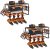 LING RUI 2 Pack Power Tool Organizer, Garage Organization and Storage, Drill Holder Wall Mount, Utility Rack for Cordless Drill, Gift for Men Dad Father Him Husband