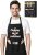 LONGESISM Cooking Apron for Men Women Valentines Day Gifts For Him, Adjustable Neck Strap BBQ Apron,Chef Apron With 3 Pockets