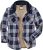 Legendary Whitetails Men’s Camp Night Berber Lined Hooded Flannel Shirt Jacket