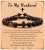 ORISPRE To Mens Boys Gifts Cross Bracelet for Son, Grandson, Brother, Husband, Men – Birthday Graduation Valentines Day Christmas Christian Gift for Teens Boys Men