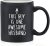 One Awesome Husband Funny Coffee Mug – Anniversary & Birthday Gifts for Men, Him – Best Husband Gifts from Wife, Her – Unique Bday Present Idea from Wifey – Fun & Cool Novelty Cup (Matte Black)