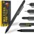 Stocking Stuffers Christmas Gifts for Men – Multitool Pen Tools Cool Gadgets for Men – Stylus, Ruler, Level, Screwdriver – Birthday Gifts for Dad Boyfriend Husband Him Friend Handyman – Black