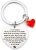 VZXMKA Valentines Day Gifts for Boyfriend Girlfriend Husband Wife,Keychain for Love,Anniversary Valentines Gift for Her Him