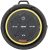 iFox Portable Bluetooth Shower Speaker, IPX7 Waterproof Outdoor Wireless Speaker, Built-in Mic, Carabiner, Beach, Camping, Hiking, Pool, Great Gift, Black/Gold